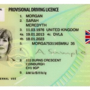Buy Provisional UK Driving License