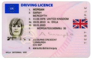 Driving License Fees UK