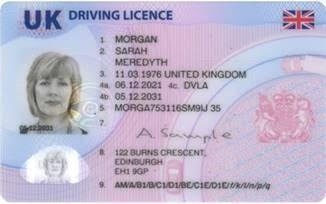 Types Of UK Driving License